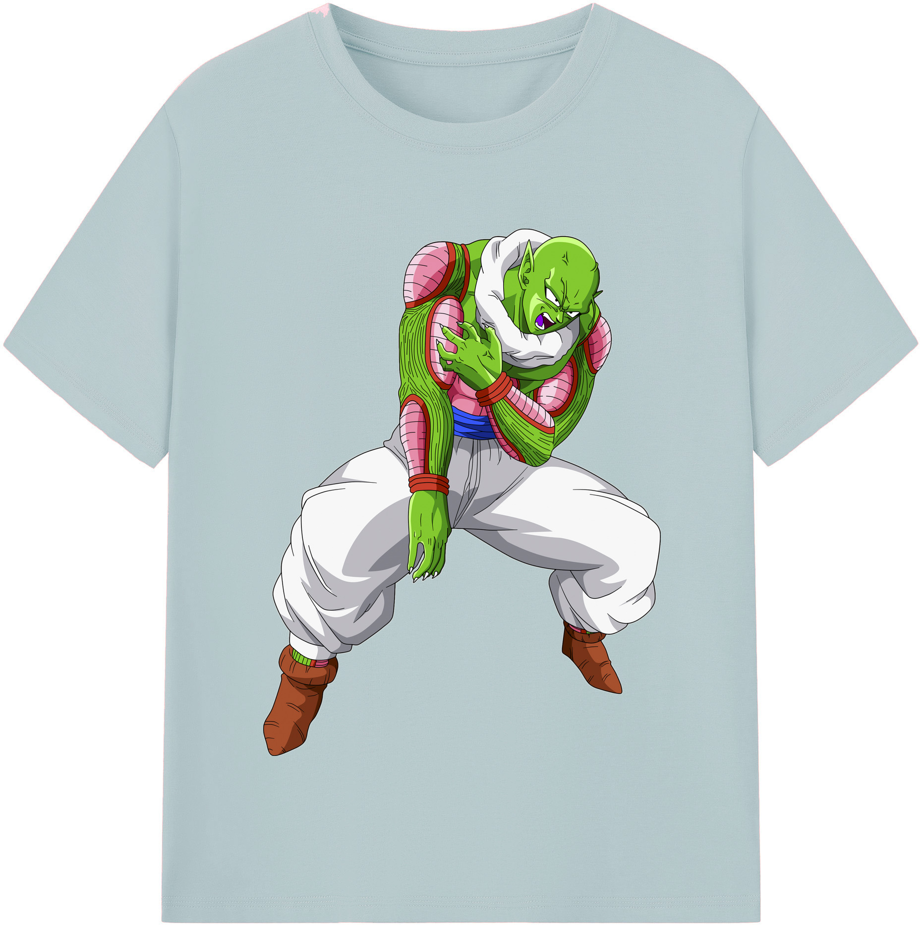 （画像用） ドラゴンボール ピッコロ DRAGON BALL Piccolo 綿100％半袖Tシャツ（フロントプリント）